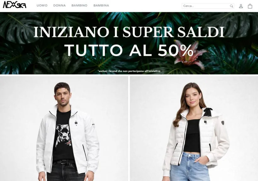 Schermata della pagina offerta di New Form