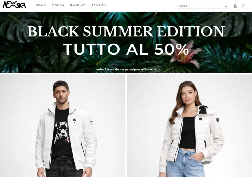 Schermata della pagina offerta di New Form