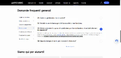 Politica di reso