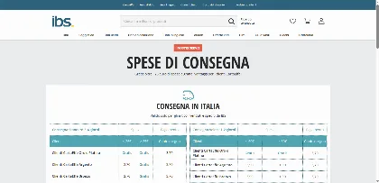 Costi di spedizione